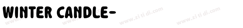 Winter Candle字体转换